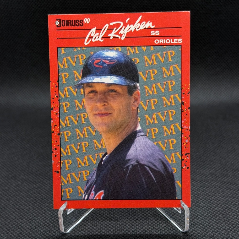 Cal Ripken Jr 1990 Donruss MVP Orioles Baseball Card #BC-18